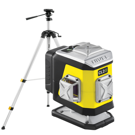 Nivel System CL2G + statyw SJJ-M1 EX - laser krzyżowy zielony 2 × 360° Bluetooth